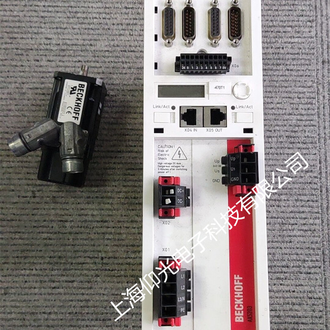 BECKOFF倍福伺服驅動器上電報警ECD2/ED00維修方法?