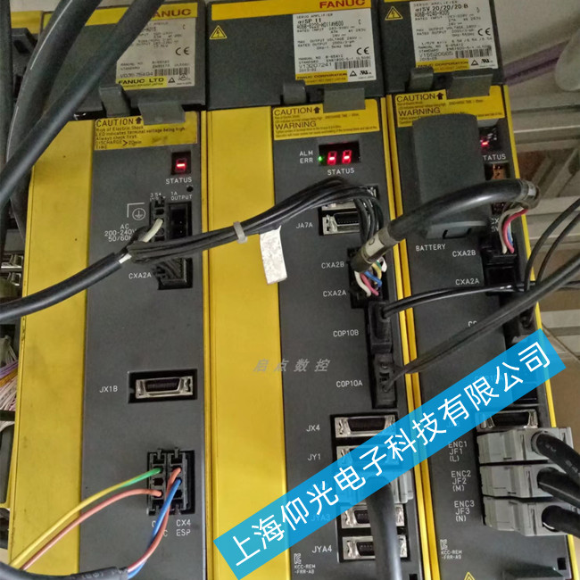 浙江發(fā)那科伺服驅(qū)動器維修A06B-6079-H202報警顯示404故障維修