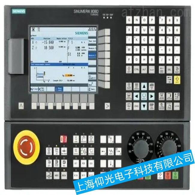 無錫化工廠西門子數控系統SINUMERIK 802D運行時出現白屏故障維修調試